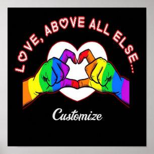 Liefde boven alles anders poster