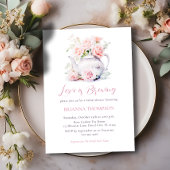 Liefde breekt Bridal Tea Party Kaart