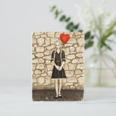 liefde briefkaart (Staand voorkant)