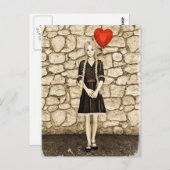 liefde briefkaart (Voorkant / Achterkant)