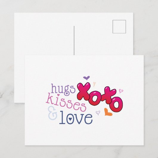 Liefde Briefkaart (Voorkant / Achterkant)