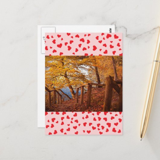 Liefde Briefkaart (Voorkant / Achterkant in situ)