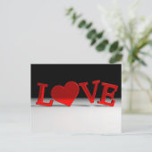 Liefde Briefkaart (Staand voorkant)