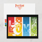 Liefde Briefkaart (Voorkant / Achterkant)