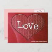 Liefde Briefkaart (Voorkant / Achterkant)