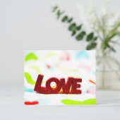 Liefde Briefkaart (Staand voorkant)