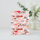 Liefde Briefkaart (Staand voorkant)