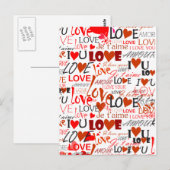 Liefde Briefkaart (Voorkant / Achterkant)