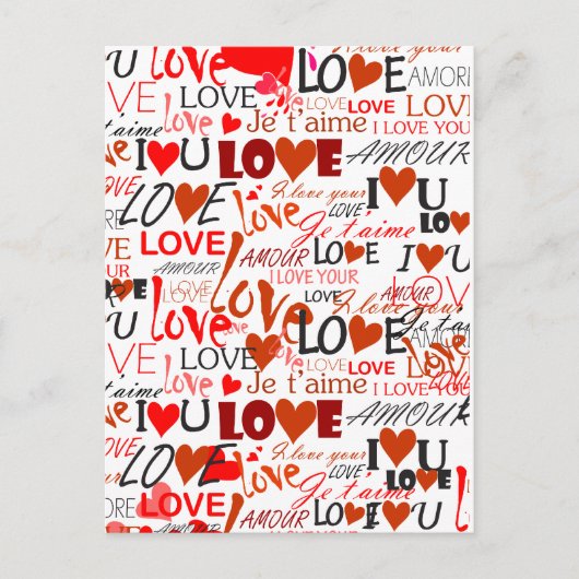 Liefde Briefkaart (Voorkant)
