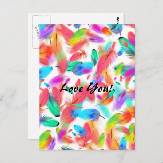 Liefde Briefkaart (Voorkant / Achterkant)