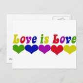 Liefde Briefkaart (Voorkant / Achterkant)