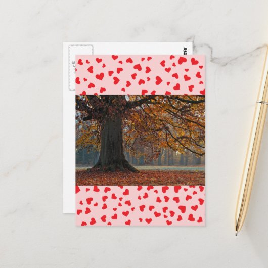 Liefde Briefkaart (Voorkant / Achterkant in situ)