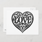 Liefde Briefkaart (Voorkant / Achterkant)