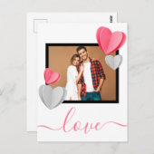 liefde briefkaart (Voorkant / Achterkant)