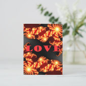 Liefde. Briefkaart (Staand voorkant)