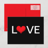 Liefde Briefkaart (Voorkant / Achterkant)