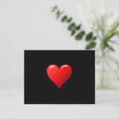 Liefde Briefkaart (Staand voorkant)