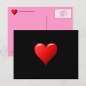 Liefde Briefkaart (Voorkant / Achterkant)