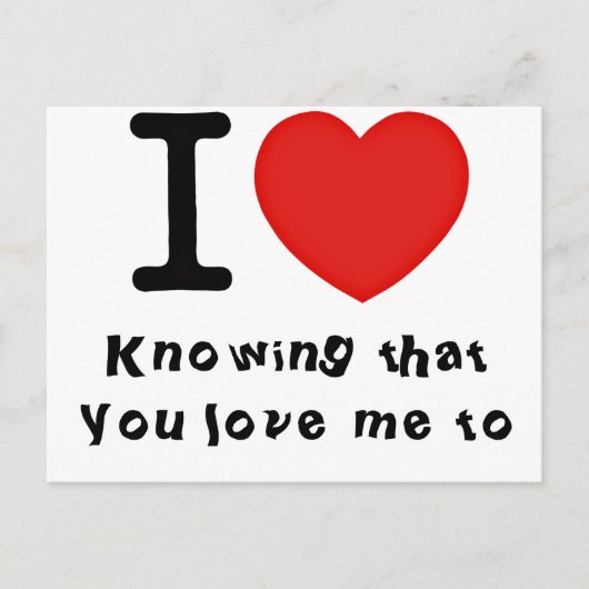 Liefde! Briefkaart (Voorkant)
