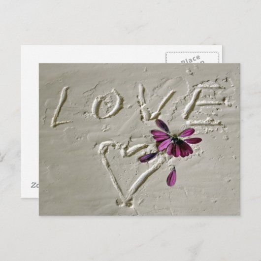 Liefde Briefkaart (Voorkant / Achterkant)