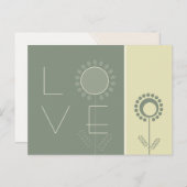 Liefde Briefkaart (Voorkant / Achterkant)