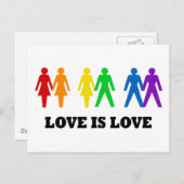 Liefde Briefkaart (Voorkant / Achterkant)