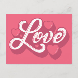LIEFDE/Briefkaart Feestdagenkaart