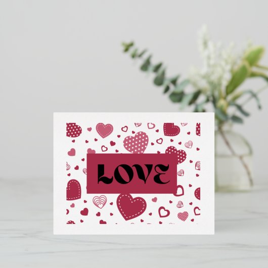 Liefde Briefkaarten (Staand Voorkant)