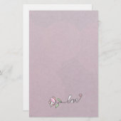 Liefde Briefpapier (Voorkant / Achterkant)