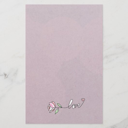 Liefde Briefpapier (Voorkant)