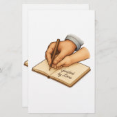 Liefde Briefpapier (Voorkant / Achterkant)