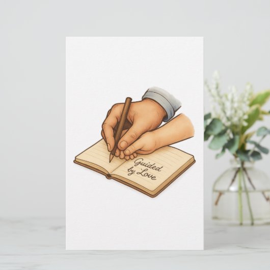 Liefde Briefpapier (Staand voorkant)