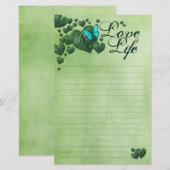 Liefde Briefpapier (Voorkant / Achterkant)