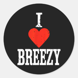 Liefde Bries Hart Retro Gepersonaliseerde Voornaam Ronde Sticker