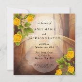 Liefde-brug, Natuur bruiloft Kaart (Voorkant)