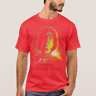 Liefde Bruiden van het Bloed Mummy Retro 70s Cult  T-shirt