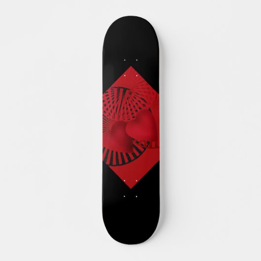 Liefde. bruiloft skateboard (Voorkant)