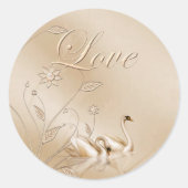 Liefde bruiloft Stickers (Voorkant)