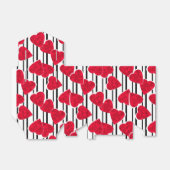 Liefde, bruiloft, Valentijnsdag Bedankdoosjes (Uitgevouwen)