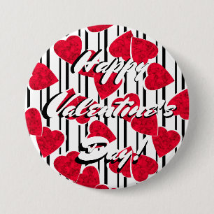 Liefde, bruiloft, Valentijnsdag Ronde Button 7,6 Cm