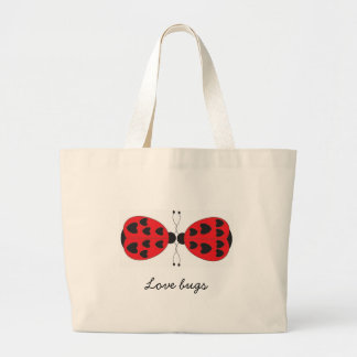 Liefde bugs-Canvas tas