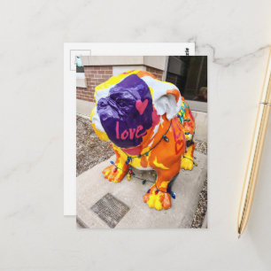 Liefde Bulldog Briefkaart