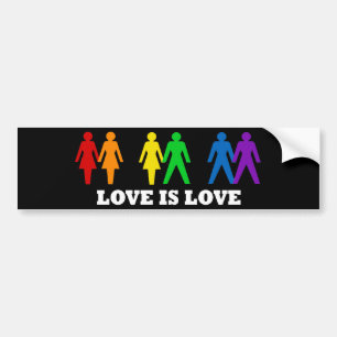 Liefde Bumpersticker