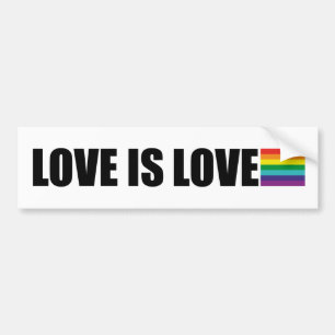 Liefde Bumpersticker