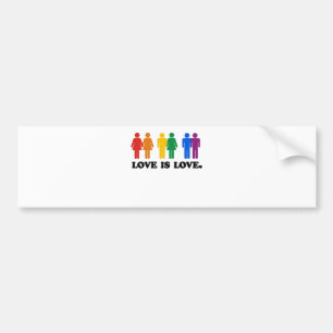Liefde Bumpersticker