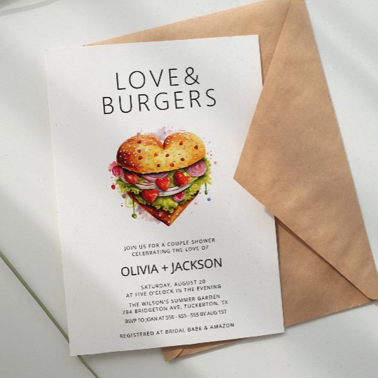 Liefde & Burgers Pret Casual Koppel Bruidsmeisje B Kaart