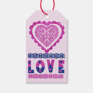 Liefde Cadeaubijsluiter Cadeaulabel