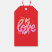 Liefde  cadeaulabel (Voorkant)