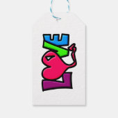 Liefde Cadeaulabel (Achterkant)