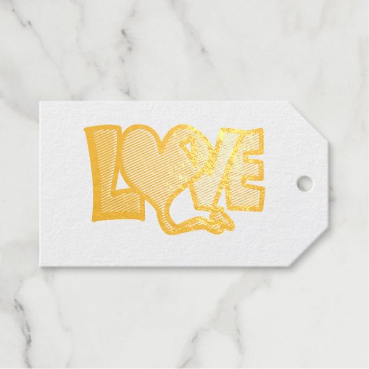 Liefde Cadeaulabels (Voorkant (horizontaal))